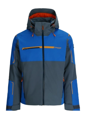 Ski Jas Spyder Men Titan Jacket Slate Blue Regular Fit