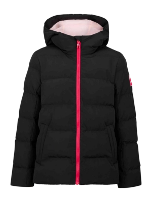 Ski Jas Ziener Girls Amani Z Jacket Junior Girls Black Regular Fit