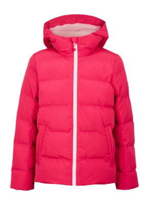 Ski Jas Ziener Girls Amani Z Pink Jacket Junior Girls AQUASHIELD