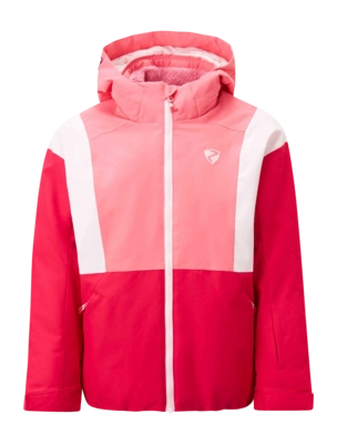 Ski Jas Ziener Kids Abbe Z Jacket Junior Strawberry Sorbet Regular Fit