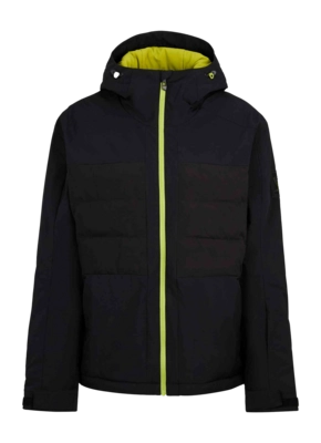 Ski Jas Ziener Men Tarlo Z Jacket Black Electric Grass Regular Fit