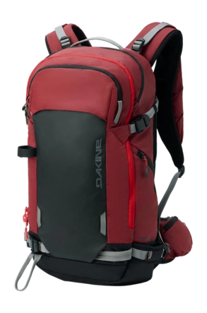 Ski Rugzak Dakine Dames en Heren Poacher 32L Rosewood/Flame Scarlet/Castlerock 1,5 kg