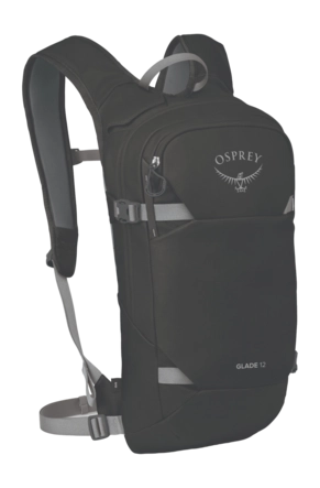 Ski Rugzak Osprey Dames en Heren Glade Black 12L 0,71 kg