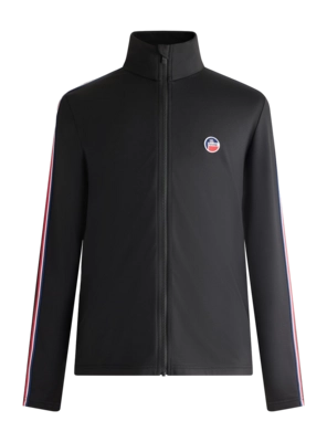 Ski vest Fusalp Men Mariozip II B Noir/Spicy Regular Fit