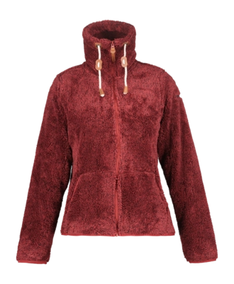 Ski Vest Icepeak Women Colony Wine Regular Fit