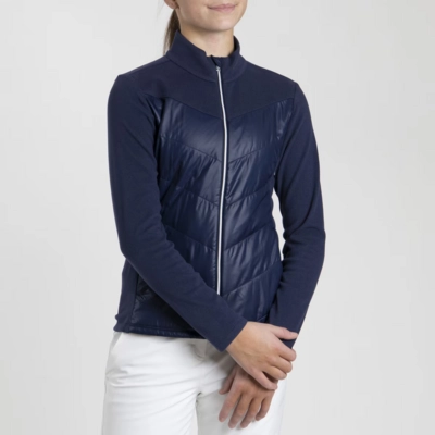 Ski vest KJUS Girls Icicles Midlayer Jacket Atlanta Blue Regular Fit