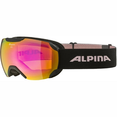 Skibril Alpina Pheos S Q-Lite Black Rose Matt Pink