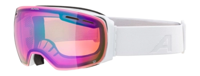 Skibril Alpina Unisex Granby Q White Gloss Quattroflex
