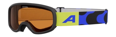 Skibril Alpina Kids Carvy 3.0 Black Matt Airframe Venting System