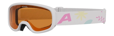 Skibril Alpina Kids Carvy 3.0 White Matt Airframe Venting System