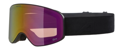 Skibril Alpina Kids Fernie Q-Lite Black Matt Fogstop