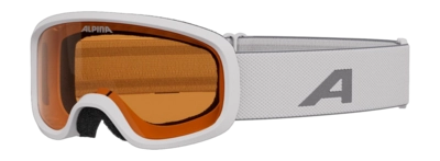 Skibril Alpina Kids Piney 2.0 White Matt Fogstop
