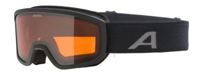 Skibril Alpina Kids Scarabeo Jr. Black Matt Fogstop