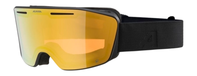 Skibril Alpina Unisex Nendaz Q Black Matt Quattroflex