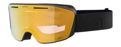 Skibril Alpina Unisex Nendaz Qv Black Matt Quattro Varioflex