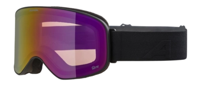 Skibril Alpina Unisex Slope Q-Lite Black Matt 26 Fogstop