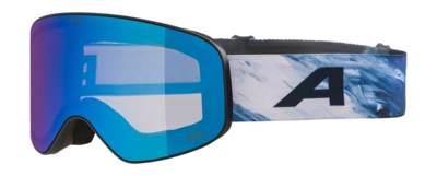 Skibril Alpina Unisex Slope Q-Lite Black/Blue Matt Fogstop