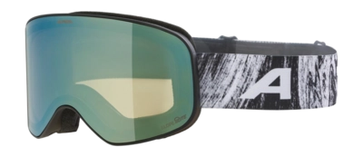 Skibril Alpina Unisex Slope Q-Lite Black/Glacier Matt Fogstop