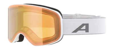 Skibril Alpina Unisex Slope Q White Matt Quattroflex
