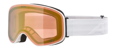 Skibril Alpina Unisex Slope Qv White Matt QuattroVarioflex