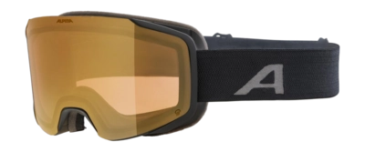 Skibril Alpina Unisex Taos Q Black Matt Quattroflex