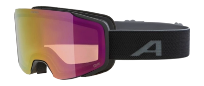 Skibril Alpina Unisex Taos Q-Lite Black Matt 26 Fogstop