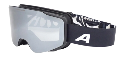 Skibril Alpina Unisex Taos Q-Lite Black Matt Silver OTG