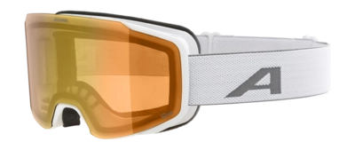 Skibril Alpina Unisex Taos Q-Lite White Matt Fogstop