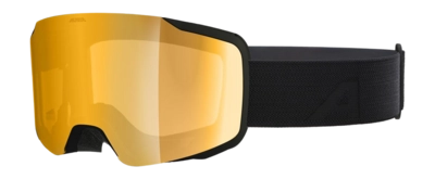 Skibril Alpina Unisex Taos Qv Black Matt QuattroVarioflex