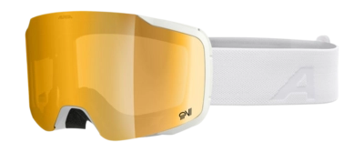 Skibril Alpina Unisex Taos Qv White Matt QuattroVarioflex