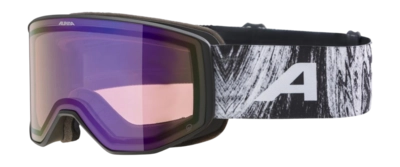 Skibril Alpina Unisex Venet Q Black/Glacier Matt Quattroflex