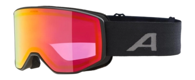 Skibril Alpina Unisex Venet Q-Lite Black Matt 26 Fogstop