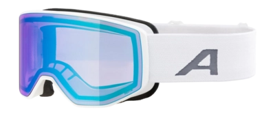 Skibril Alpina Unisex Venet Q-Lite White Matt Fogstop
