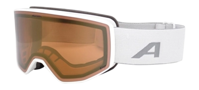 Skibril Alpina Unisex Venet Qv White Matt Varioflex