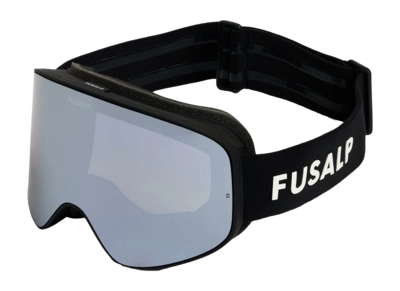 Skibril Fusalp Unisex Matterhorn Metallic Silver Sferische lens