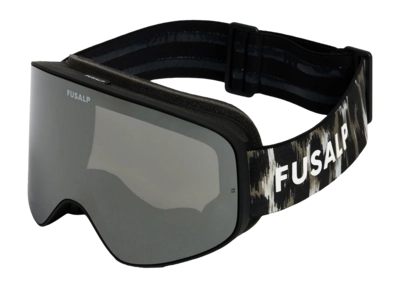 Skibril Fusalp Unisex Matterhorn Noir/Leopard Flou Savane Regular Fit