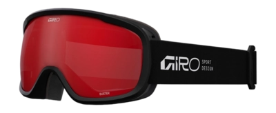 Skibril Giro Kids Buster Black Stacked/Amber Scarlet EXV