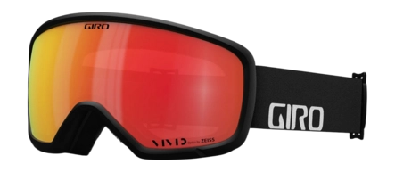 Skibril Giro Unisex Ringo Black Stacked/Vivid Ember ZEISS