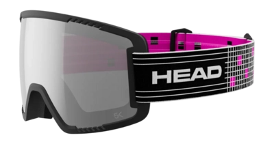 Skibril HEAD Unisex Contex Pro 5K Race SL Chrome/VIS RD Size M 5K Lens Technology