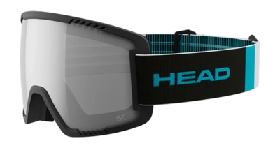 Skibril HEAD Unisex Contex Pro 5K Race SL Chrome/RD Size S Laminated Double Lens