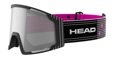 Skibril HEAD Unisex Neves Pro 5K Race SL Chrome/VIS RD Size M UV400