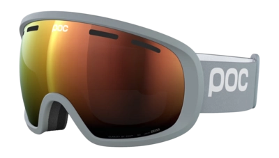 Skibril POC Unisex Fovea Granite Grey/Partly Sunny Orange