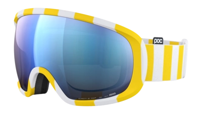 Skibril POC Unisex Fovea Jaune/Blanc/Partly Sunny Blue