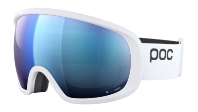 Skibril POC Unisex Fovea Wide Fit Hydrogen White/Partly Sunny Blue Clarity