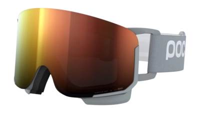 Skibril POC Unisex Nexal Granite Grey/Partly Sunny Orange