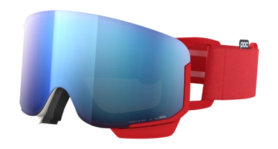 Skibril POC Unisex Nexal Mid Rouge/Blanc/Partly Sunny Blue