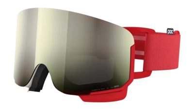 Skibril POC Unisex Nexal Rouge/Blanc/Partly Sunny Ivory