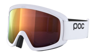 Skibril POC Unisex Opsin Wide Fit Hydrogen White/Partly Sunny Orange Clarity