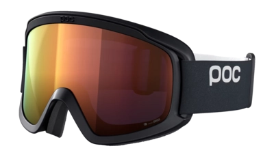 Skibril POC Unisex Opsin Wide Fit Uranium Black/Partly Sunny Orange Clarity