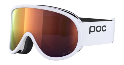 Skibril POC Unisex Retina Mid Hydrogen White/Partly Sunny Orange Clarity Intense